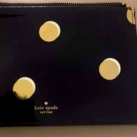 NWT Kate Spade Scatter Dot Pencil Pouch - Picture 6 of 7